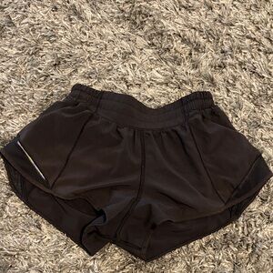 Black Women's Lululemon Hotty Hot Shorts